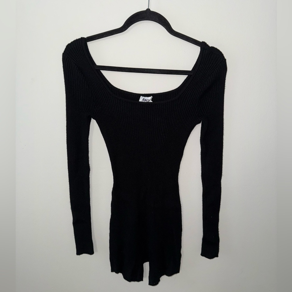 Black Princess Polly Romper